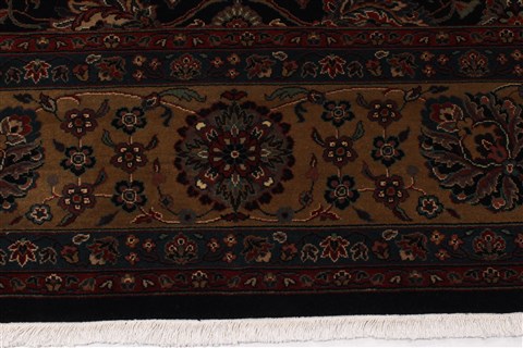 Tabriz Beige Hand Knotted 811 X 1111 Area Rug 250-25818 Image 3