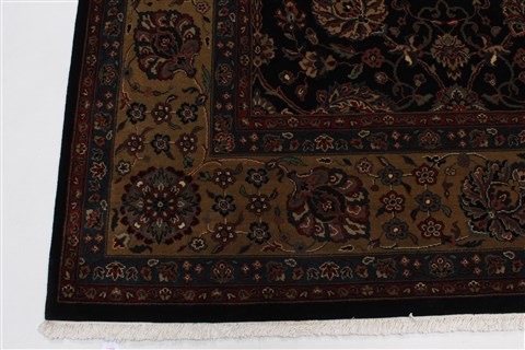 Tabriz Beige Hand Knotted 811 X 1111 Area Rug 250-25818 Image 4