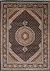 Mahi Black Hand Knotted 82 X 114 Area Rug 250-25824 Thumb 0