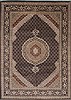 Mahi Black Hand Knotted 82 X 114  Area Rug 250-25824 Thumb 0