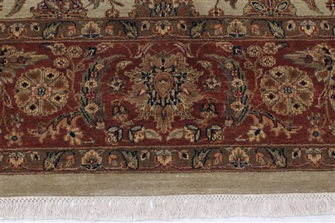 Kashmar Beige Hand Knotted 90 X 120 Area Rug 250-25829 Image 2