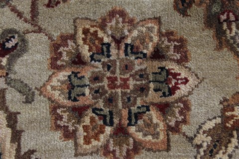 Kashmar Beige Hand Knotted 90 X 120 Area Rug 250-25829 Image 6
