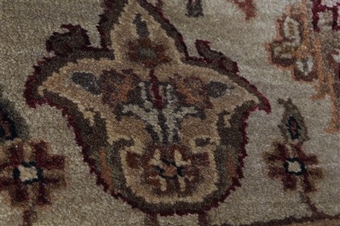 Kashmar Beige Hand Knotted 90 X 120 Area Rug 250-25829 Image 8