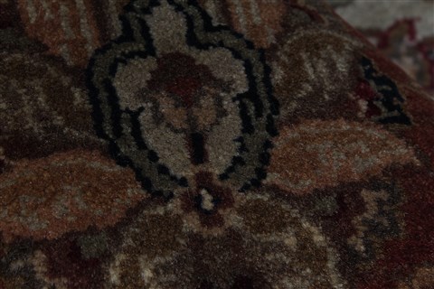 Kashmar Beige Hand Knotted 90 X 120 Area Rug 250-25829 Image 9