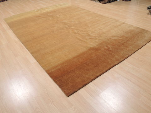 Gabbeh Beige Hand Knotted 65 X 910 Area Rug 100-25833 Image 8