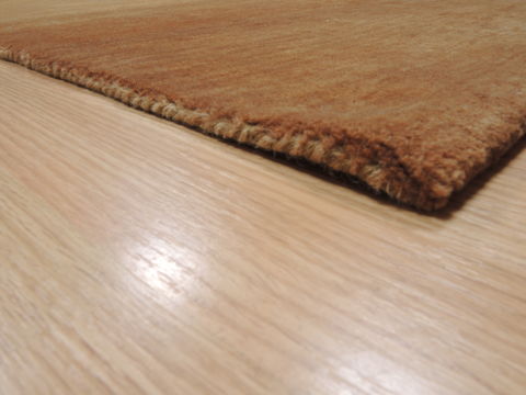 Gabbeh Beige Hand Knotted 65 X 910 Area Rug 100-25833 Image 7
