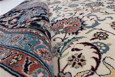 Pishavar Beige Hand Knotted 811 X 122 Area Rug 250-25834 Image 5