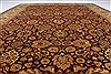 Kashan Beige Hand Knotted 90 X 120  Area Rug 250-25839 Thumb 2