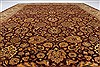 Kashan Beige Hand Knotted 90 X 120  Area Rug 250-25839 Thumb 2