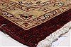 Kashan Beige Hand Knotted 90 X 120  Area Rug 250-25839 Thumb 6