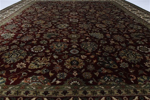 Kashmar Beige Hand Knotted 811 X 119 Area Rug 250-25843 Image 1