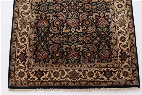 Herati Beige Hand Knotted 27 X 56 Area Rug 250-25861 Image 4