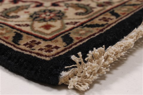 Herati Beige Hand Knotted 27 X 56 Area Rug 250-25861 Image 5