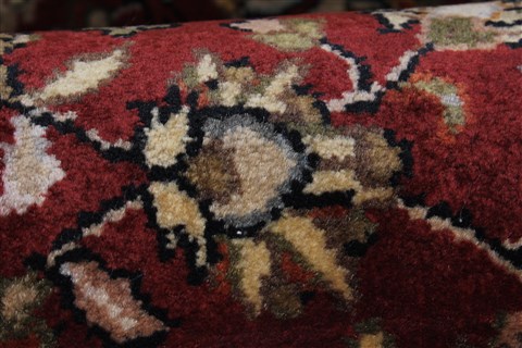 Kashmar Beige Runner Hand Knotted 26 X 61 Area Rug 250-25862 Image 8