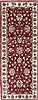 Chobi Beige Runner Hand Knotted 26 X 66  Area Rug 250-25868 Thumb 0