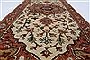 Serapi White Runner Hand Knotted 26 X 60 Area Rug 250-25871 Thumb 1