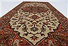 Serapi White Runner Hand Knotted 27 X 511  Area Rug 250-25876 Thumb 2