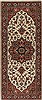 Serapi White Runner Hand Knotted 25 X 511  Area Rug 250-25890 Thumb 0