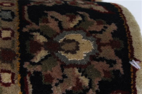 Kashmar Beige Runner Hand Knotted 29 X 60 Area Rug 250-25898 Image 9