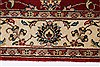 Kashan Beige Runner Hand Knotted 26 X 61  Area Rug 250-25906 Thumb 1