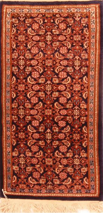 Tabriz Red Hand Knotted 14 X 27  Area Rug 253-25919 Image 0