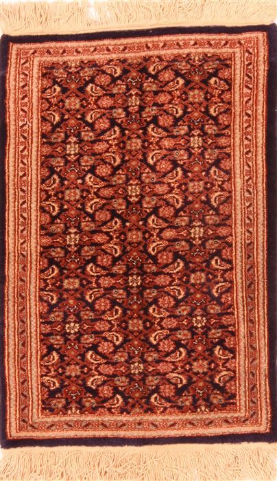 Tabriz Red Hand Knotted 18 X 27  Area Rug 100-25923 Image 0