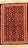 Tabriz Red Hand Knotted 18 X 27  Area Rug 100-25923 Thumb 0