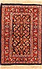Tabriz Red Square Hand Knotted 17 X 24  Area Rug 253-25924 Thumb 0