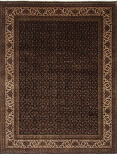 Herati Beige Hand Knotted 8'11" X 11'7"  Area Rug 250-25926