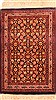 Tabriz Brown Square Hand Knotted 17 X 25  Area Rug 100-25928 Thumb 0