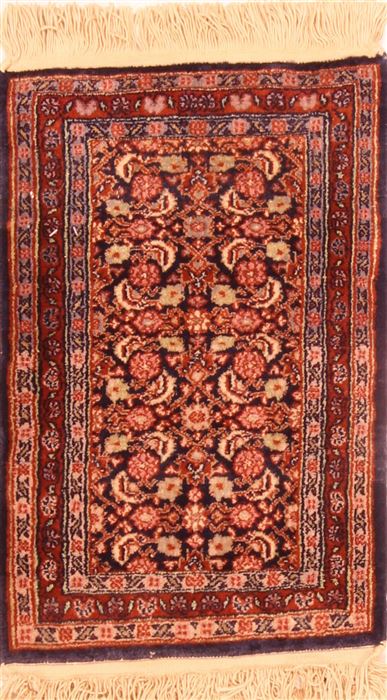 Tabriz Red Hand Knotted 14 X 20  Area Rug 253-25936 Image 0