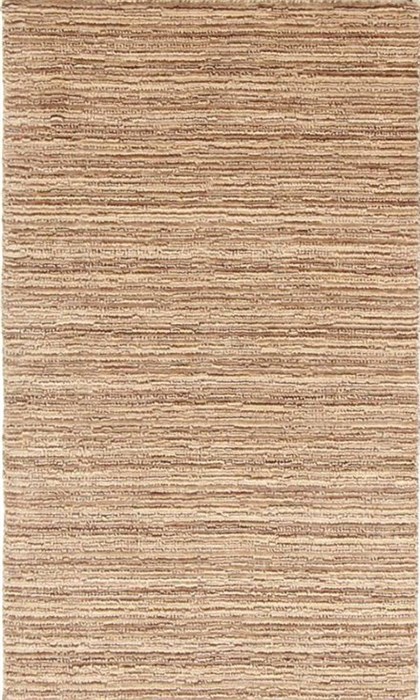 Modern Brown Hand Knotted 24 X 46  Area Rug 300-25937 Image 0