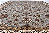 Kashan Beige Hand Knotted 89 X 116 Area Rug 250-25938 Thumb 10