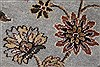 Kashan Beige Hand Knotted 89 X 116 Area Rug 250-25938 Thumb 6