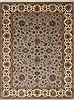 Kashan Beige Hand Knotted 89 X 116  Area Rug 250-25938 Thumb 0