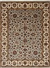 Kashan Beige Hand Knotted 89 X 116 Area Rug 250-25938 Thumb 0