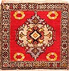Yalameh Red Square Hand Knotted 23 X 24  Area Rug 253-25945 Thumb 0