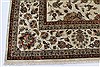 Kashan Beige Hand Knotted 90 X 124  Area Rug 250-25947 Thumb 4