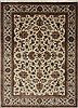 Kashan Beige Hand Knotted 90 X 124  Area Rug 250-25947 Thumb 0