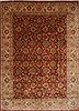 Kashan Beige Hand Knotted 810 X 122  Area Rug 250-25950 Thumb 0