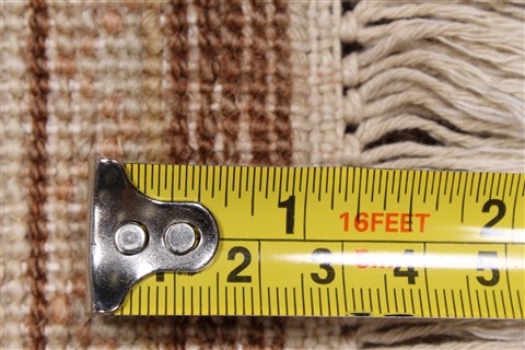 Ziegler Beige Runner Hand Knotted 26 X 62  Area Rug 250-25953 Image 9