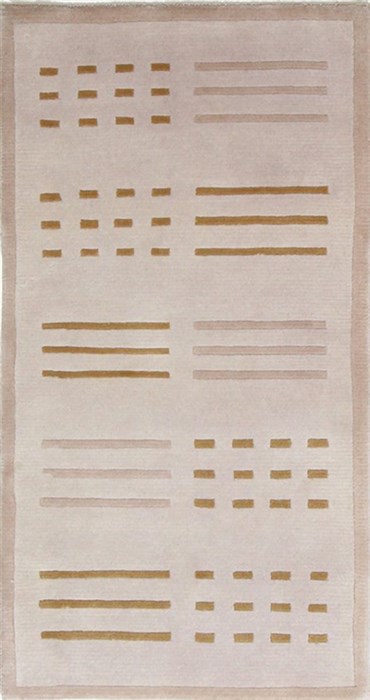 Modern Purple Hand Knotted 24 X 42  Area Rug 300-25975 Image 0