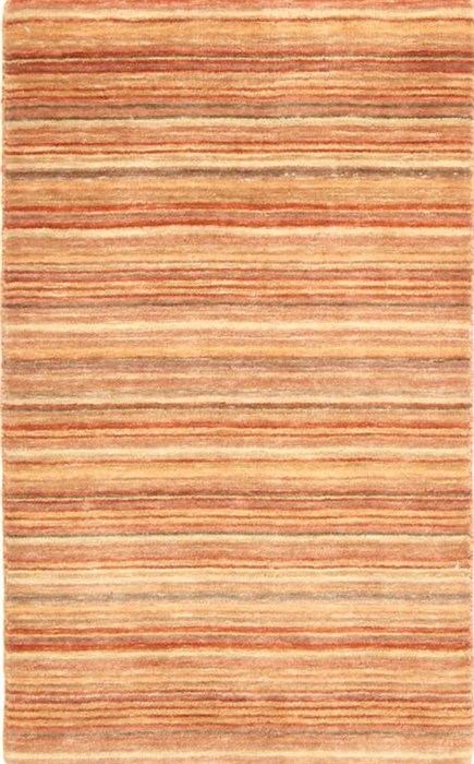 Modern Multicolor Hand Knotted 23 X 39  Area Rug 300-25990 Image 0