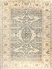 Oushak Blue Hand Knotted 103 X 137  Area Rug 300-26013 Thumb 0