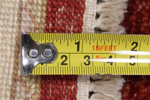 Ziegler Beige Runner Hand Knotted 27 X 611  Area Rug 250-26014 Image 10