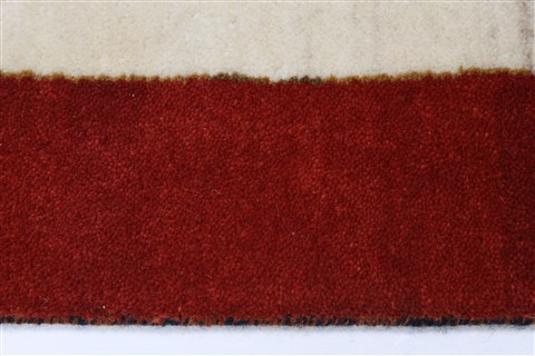 Gabbeh Multicolor Runner Hand Knotted 25 X 59 Area Rug 250-26015 Image 2