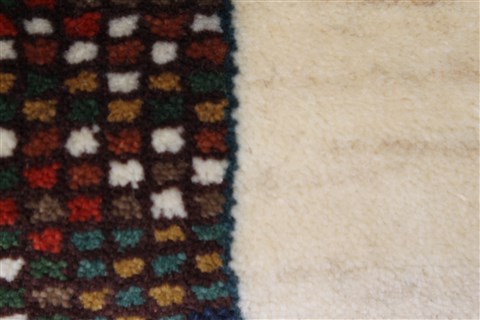 Gabbeh Multicolor Runner Hand Knotted 25 X 59 Area Rug 250-26015 Image 9