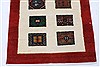 Gabbeh Multicolor Runner Hand Knotted 25 X 59  Area Rug 250-26015 Thumb 6