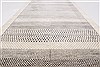 Modern Grey Runner Hand Knotted 26 X 61  Area Rug 250-26017 Thumb 2
