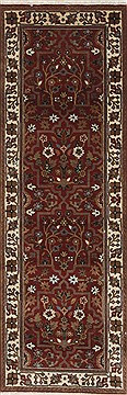 Semnan Beige Runner Hand Knotted 2'0" X 6'0"  Area Rug 250-26022